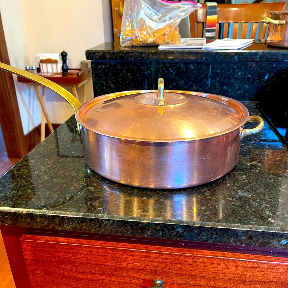 ODI Copper Sauté Pan 5.5 Qt